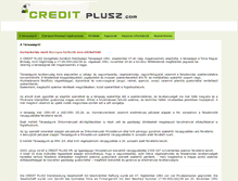 Tablet Screenshot of creditplusz.com